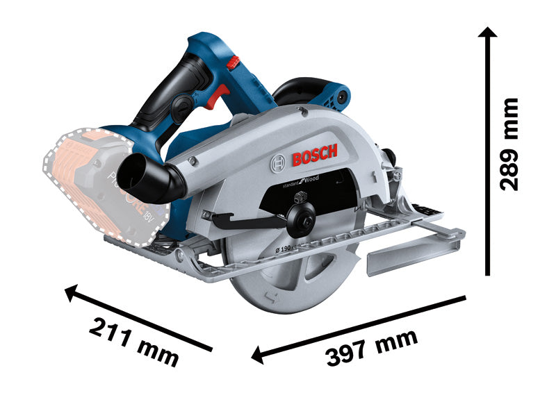 Bosch Cordless Circular Saw GKS 18V-68 C