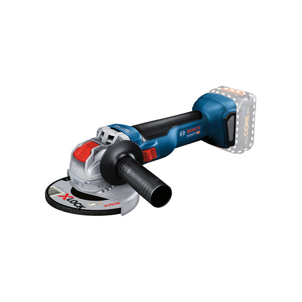 Amoladora angular inalámbrica con X-LOCK Bosch (GWX 18V-10 Professional)