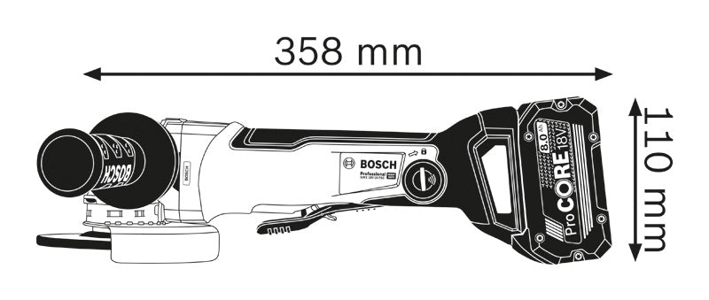 Bosch GWX 18V-10 PSC