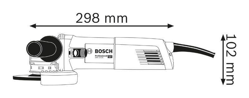 Bosch GWX 14-125 Professional