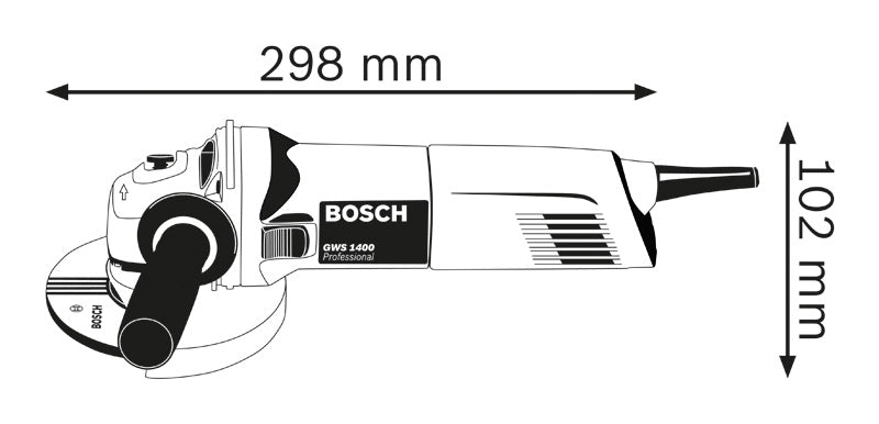 Bosch GWS 1400 Profesional