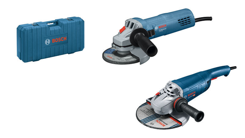 Bosch 2-Tool Kit: GWS 22-230 P + GWS 880 Professional
