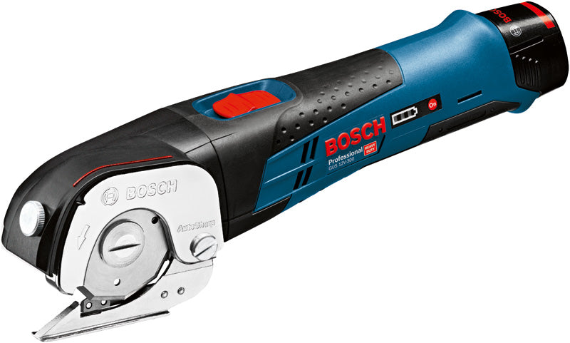 Cortador universal sem fios profissional Bosch GUS 12V-300 + L-Boxx
