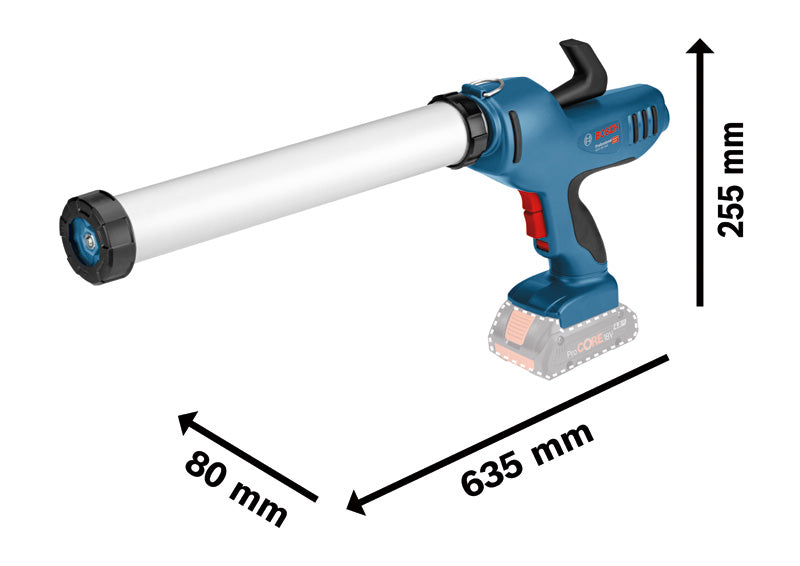 Bosch GCG 18V-600 Caulk Gun (solo carton)