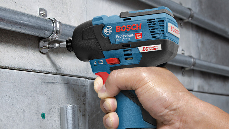 Atornillador de impacto Bosch Professional (GDR 12V-110) + L-Boxx (solo herramienta)