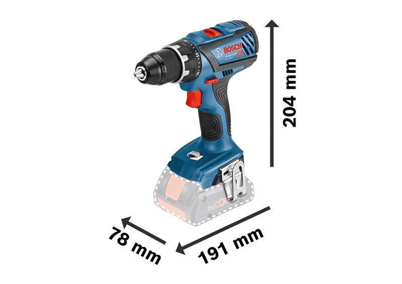 Bosch cordless screwdriver (GSR 18V-28 Professional)