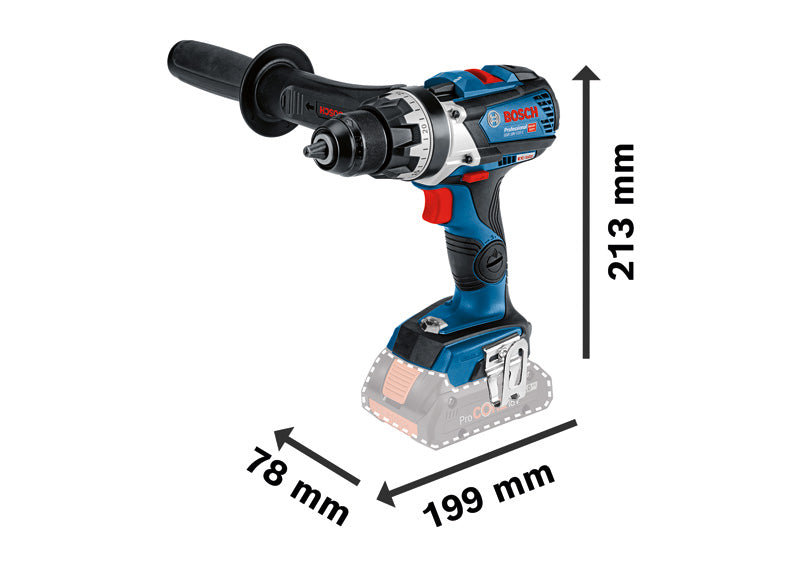 Bosch GSR 18V-110 C,L-Boxx, solo