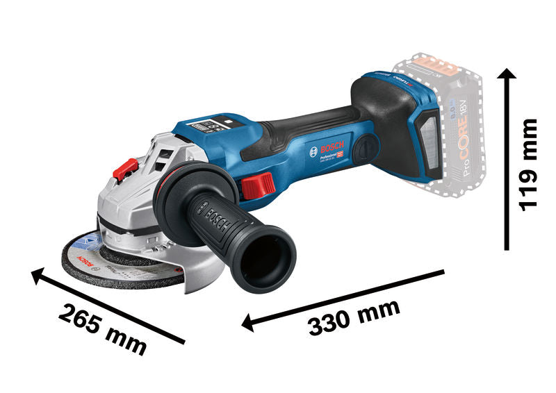 Bosch Cordless GWS 18V-15 SC Solo (150 mm)