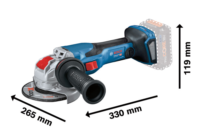 Bosch GWX 18V-15 C Profesional