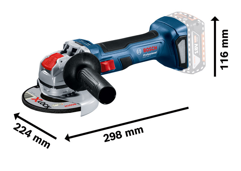 Bosch Cordless Angle Grinder GWX 18V-7