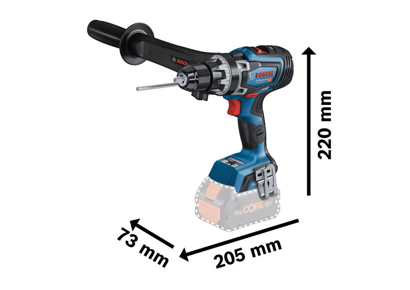 Bosch GSR 18V-150 C solo in L-boxx