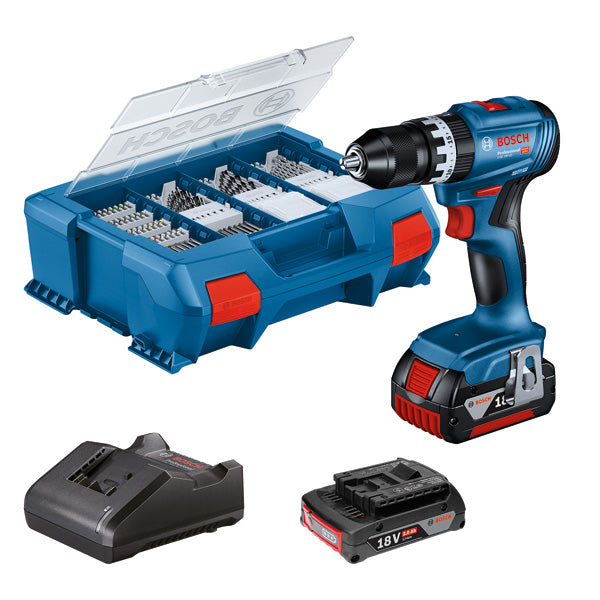 Berbequins/aparafusadoras de impacto sem fio Bosch (GSB 18V-45 Professional)