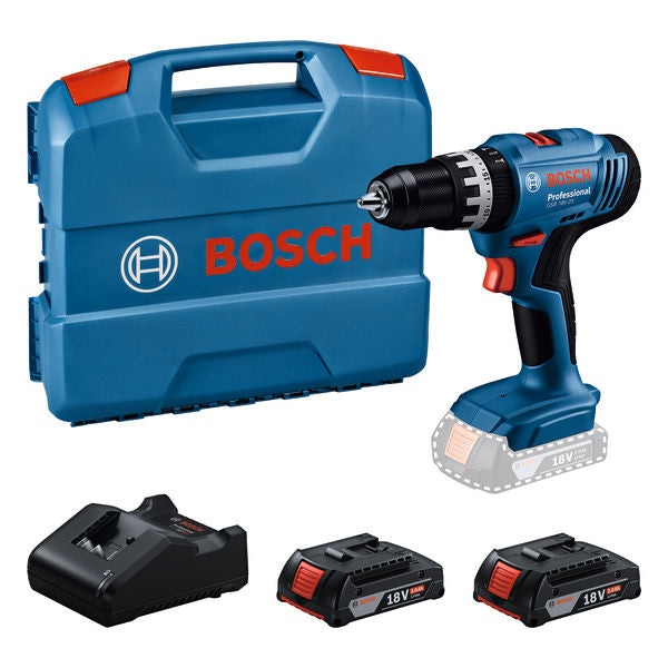 Berbequins/aparafusadoras de impacto sem fio Bosch (GSB 18V-25 Professional)