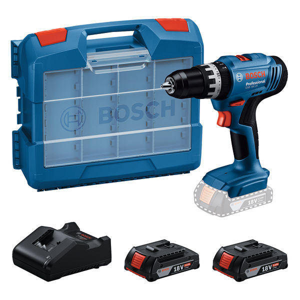 Berbequins/aparafusadoras de impacto sem fio Bosch (GSB 18V-25 Professional)
