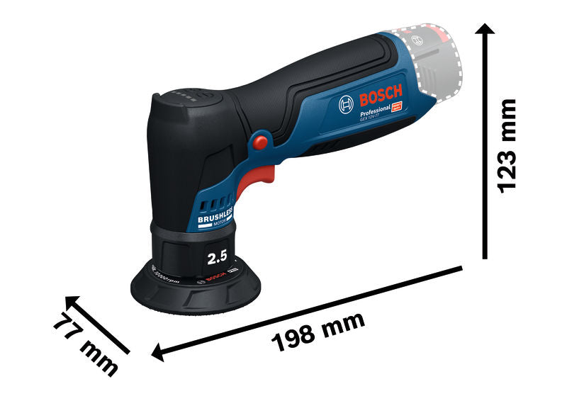 Lijadora excéntrica Bosch (GEX 12V-77 Professional)