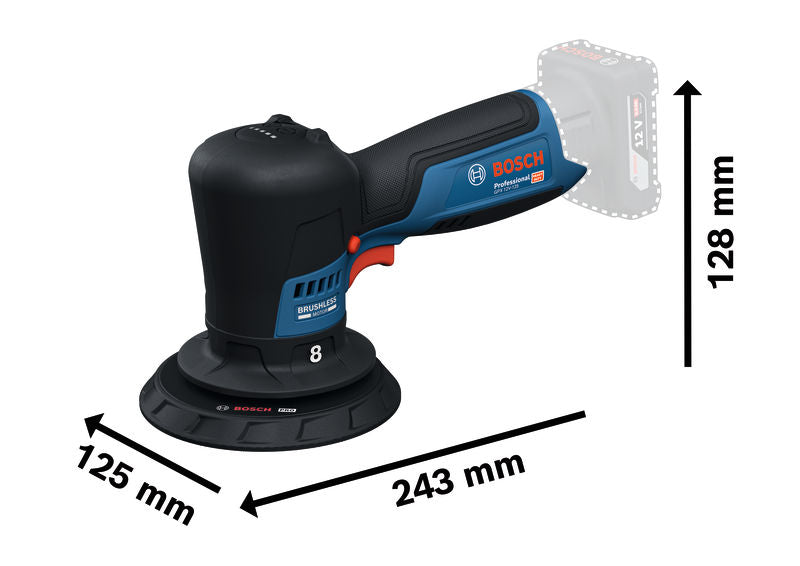 Pulidora Bosch (GPX 12V-125 Professional)