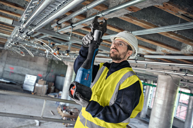 Bosch GPT 18V-32 Cordless Press Tool + 3xTH Jaws 16/20/26