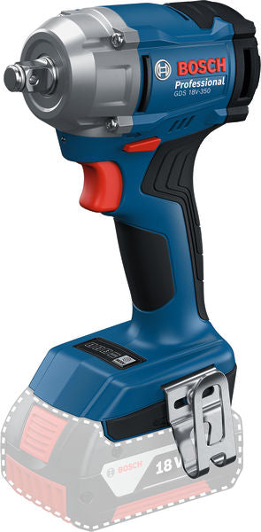 Aparafusadora de Impacto 1/2" 350Nm + L-BOXX Bosch (GDS 18V-350) - sem baterias