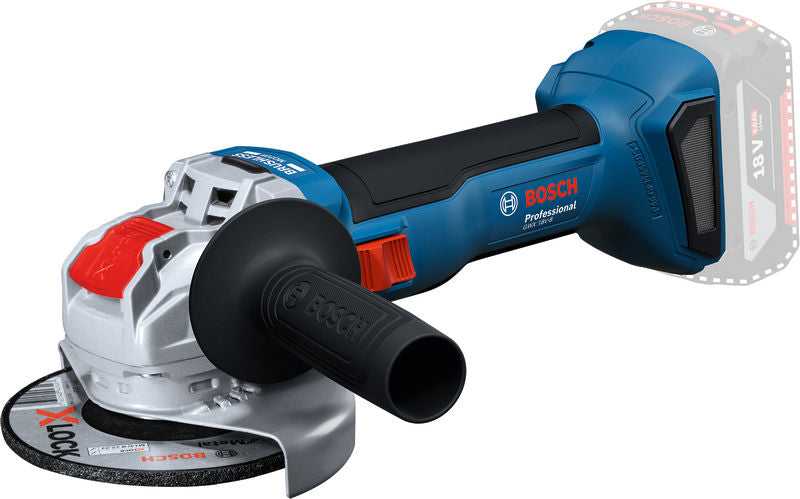 Amoladora angular con X-LOCK Bosch (GWX 18V-8 Professional)