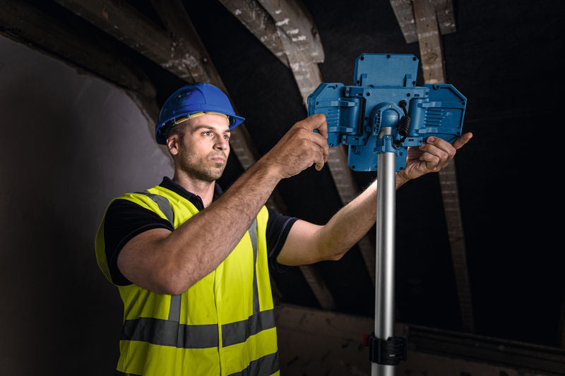 Bosch GLT18V-5000 Fuente de alimentación inalámbrica profesional para obras de construcción.