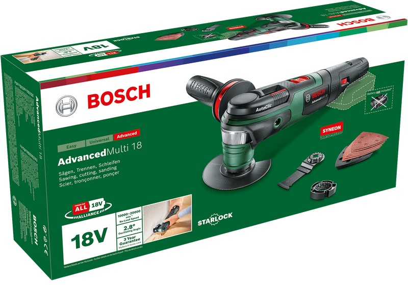 Bosch AdvancedMulti 18 (Baretool)