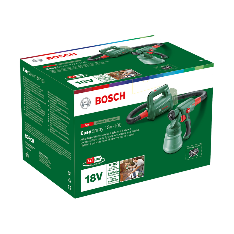 Bosch EasySpray 18V-100 (Baretool)