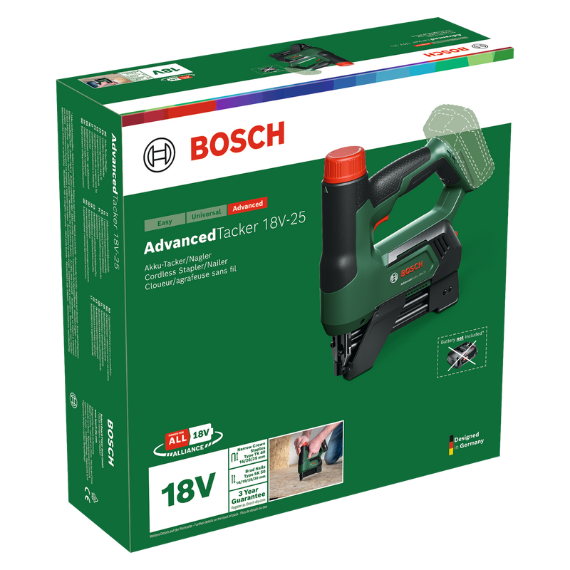 Bosch Brico cordless stapler (AdvancedTacker 18V-25)