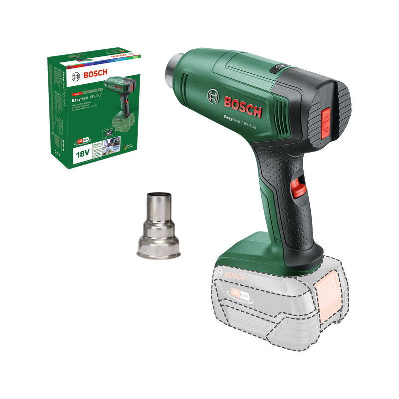 Bosch Hot Air Gun EasyHeat 18V-500