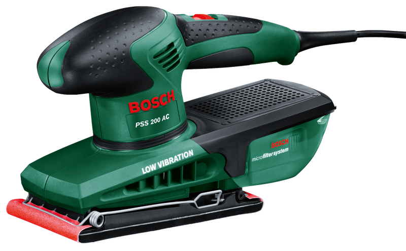 Lixadora Orbital Bosch (PSS 200 AC) - 200W, com Estojo