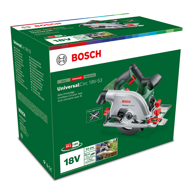 Bosch UniversalCirc 18V-53 (Baretool)