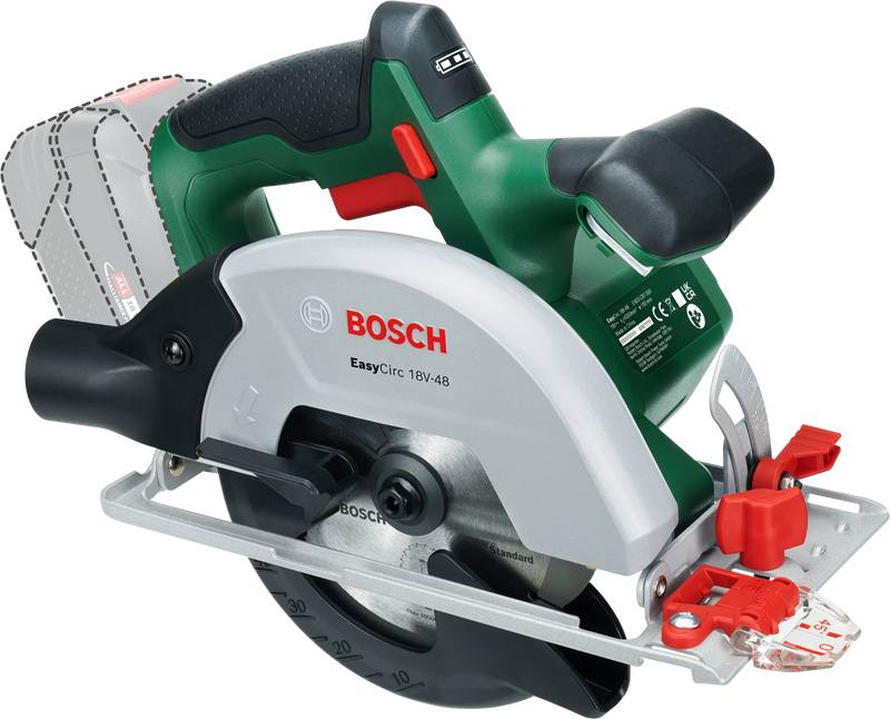 Sierra circular inalámbrica Bosch Brico (EasyCirc 18V-48)