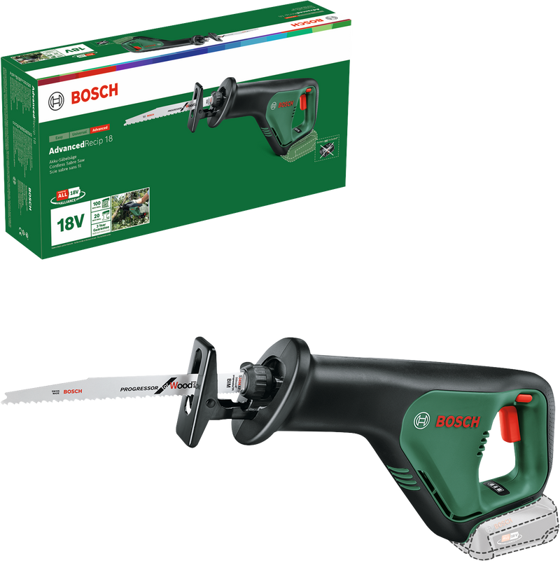 Bosch AdvancedRecip 18 (Baretool)