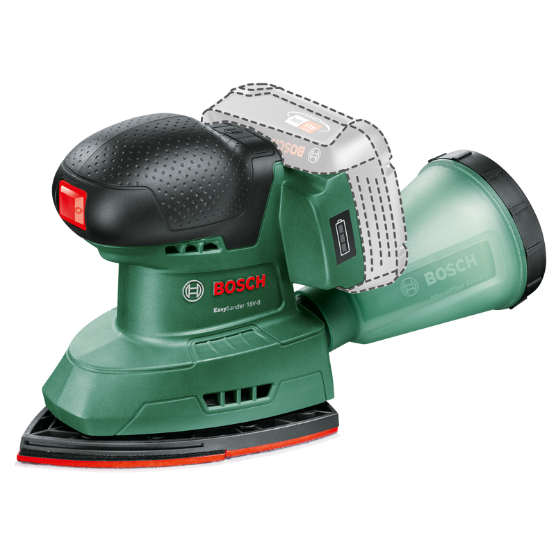 Bosch EasySander 18V-8 (Baretool)