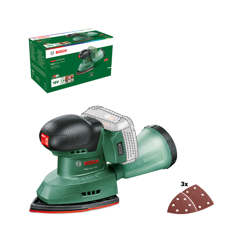 Bosch EasySander 18V-8 (Baretool)