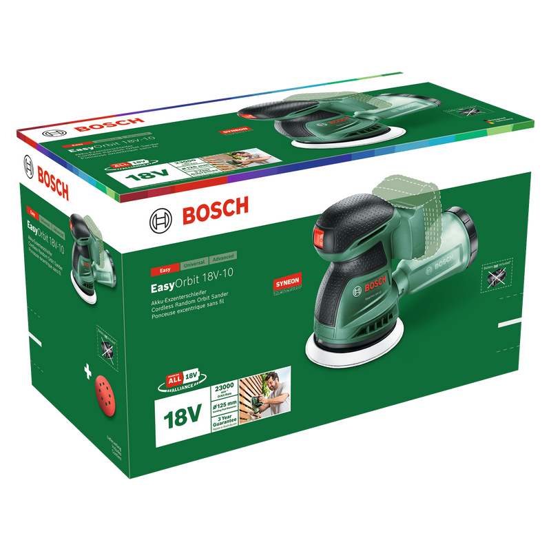 Bosch Random orbital sander EasyOrbit 18V-10