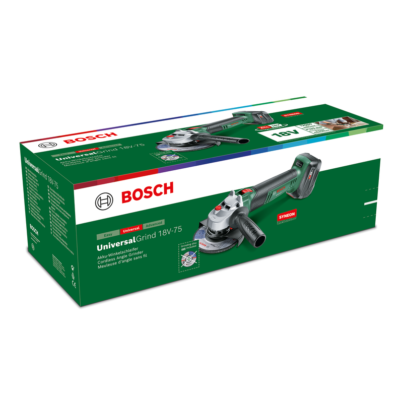 Bosch Cordless Angle Grinder UniversalGrind 18