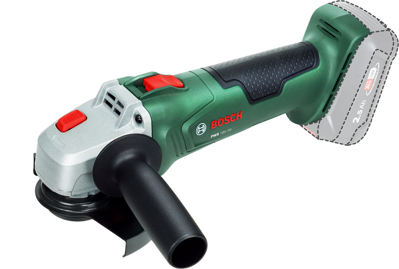 Amoladoras angulares inalámbricas Bosch Brico (PWS 18V-70)