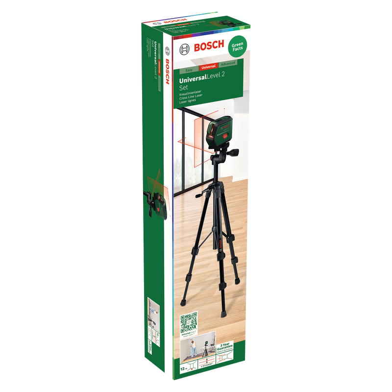 Bosch Laser Level UniversalLevel 2 Set