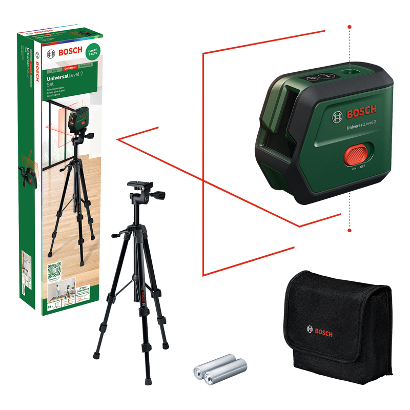 Bosch Laser Level UniversalLevel 2 Set