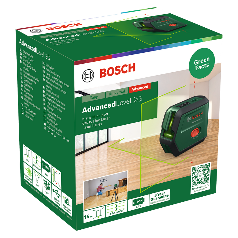 Bosch Laser Level AdvancedLevel 2G