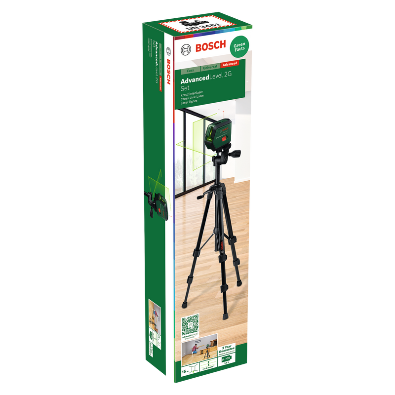 Bosch Laser Level AdvancedLevel 2G Set