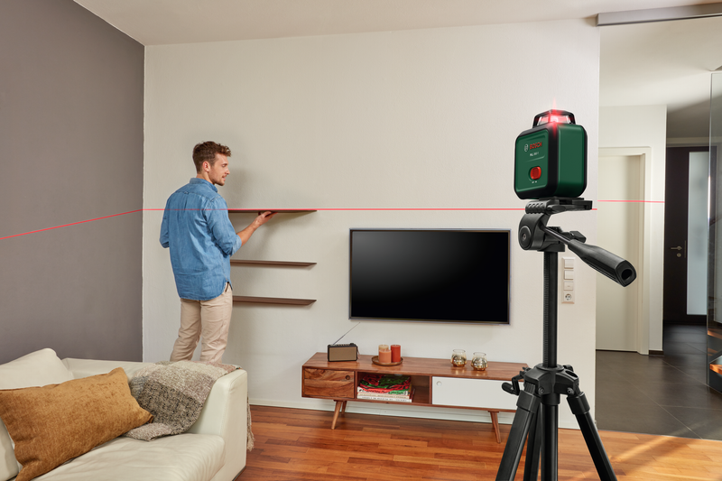 Nível laser de linhas Bosch Measuring (Conjunto PLL 360-1 Professional)