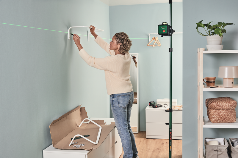 Nível laser de linhas Bosch Measuring (PLL 360-1G Professional)
