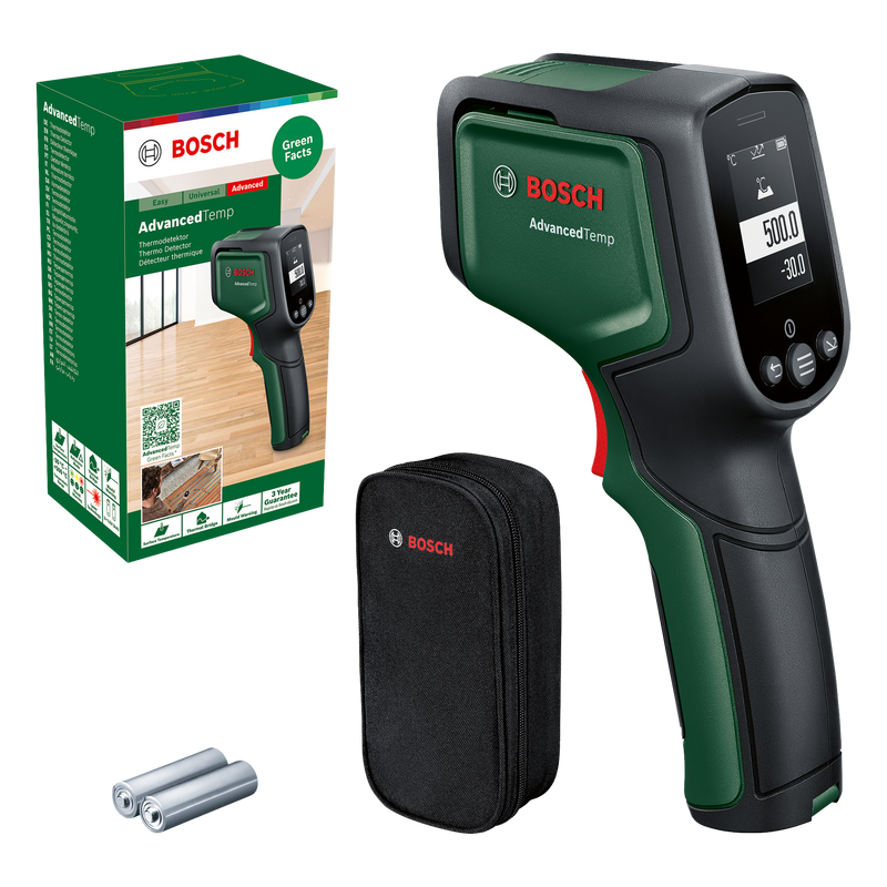 Detetor térmico Bosch AdvancedTemp - Medição de temperatura e humidade