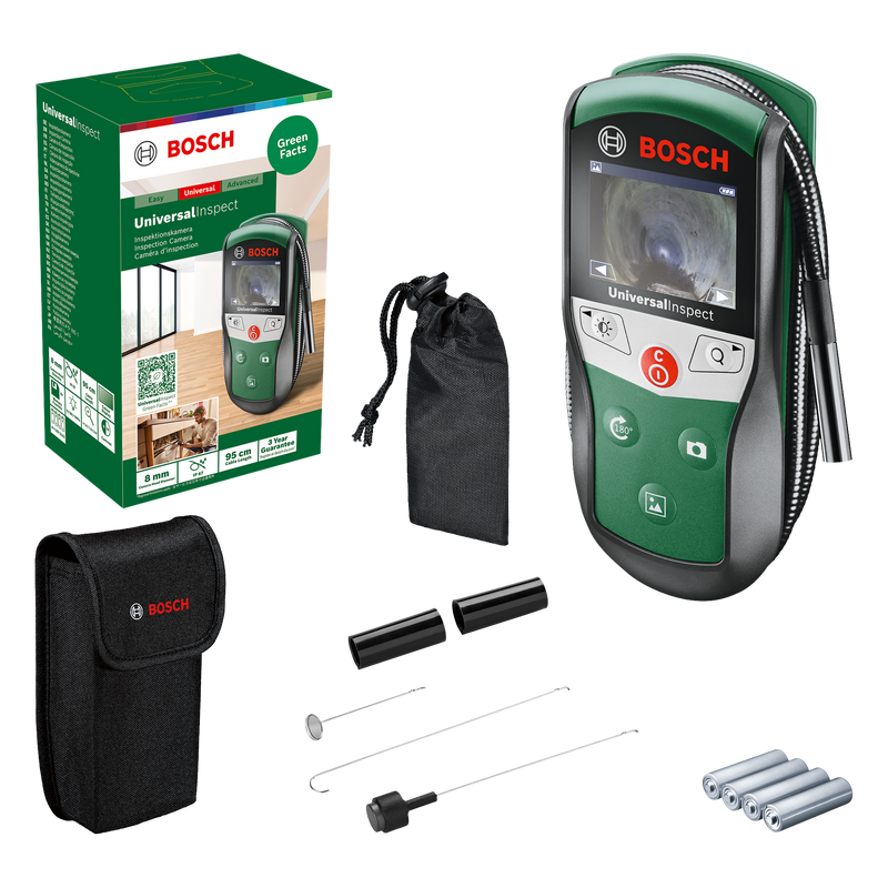 Câmara de inspeção Bosch UniversalInspect + acessórios
