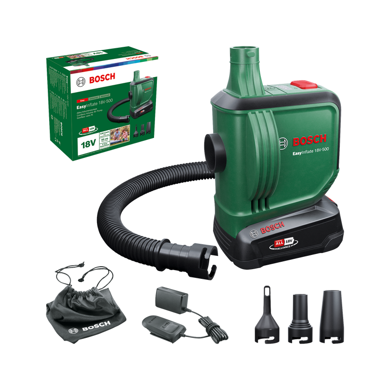 Bomba de ar sem fios Bosch EasyInflate 18V-500