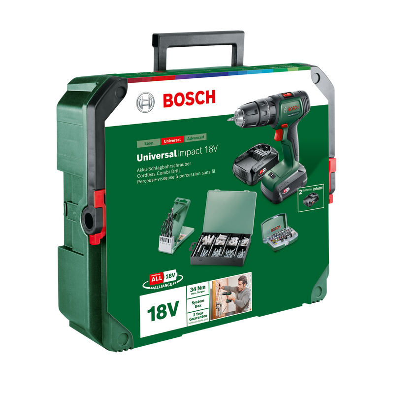 Bosch UniversalImpact 18V + SystemBox