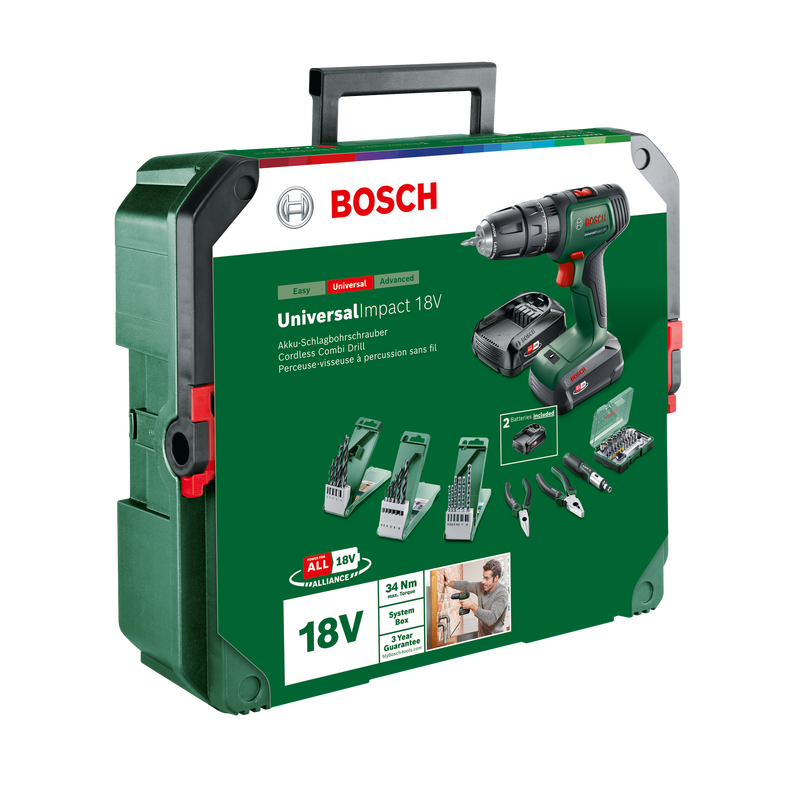Bosch UniversalImpact 18V + SystemBox