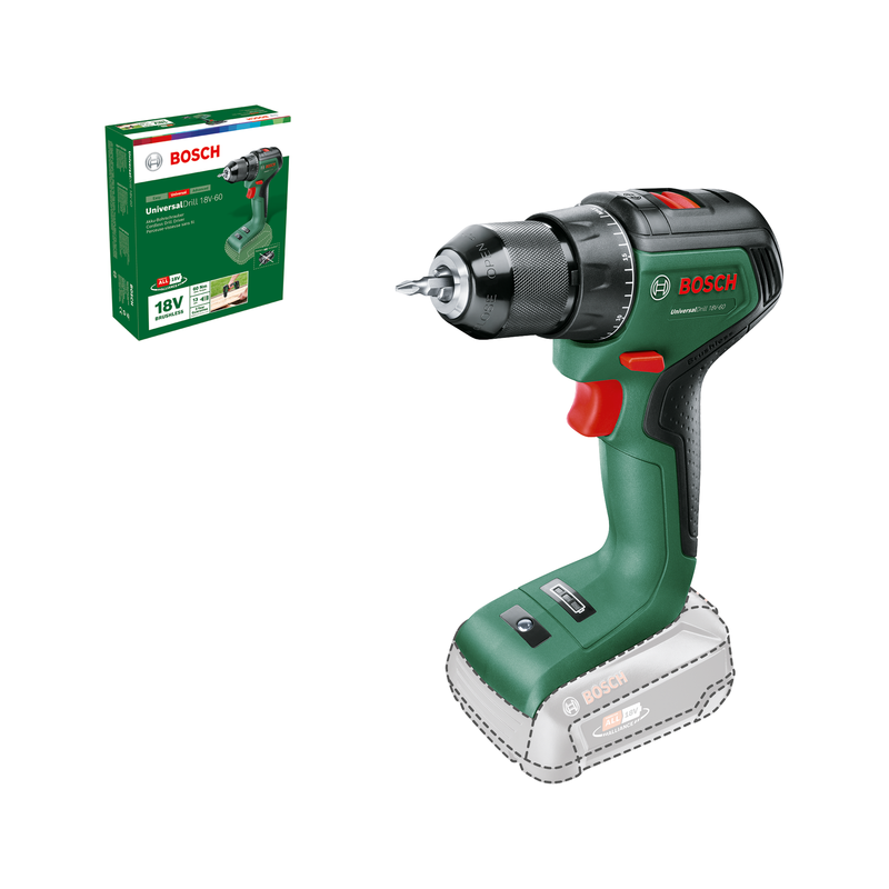 Bosch UniversalDrill 18V-60 BT