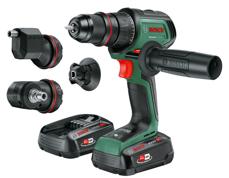 Bosch AdvancedDrill 18V-80 QS 2x2,5 Ah Set